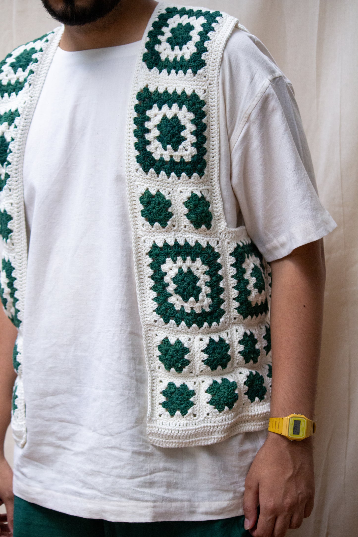 FLOAT CROCHET VEST