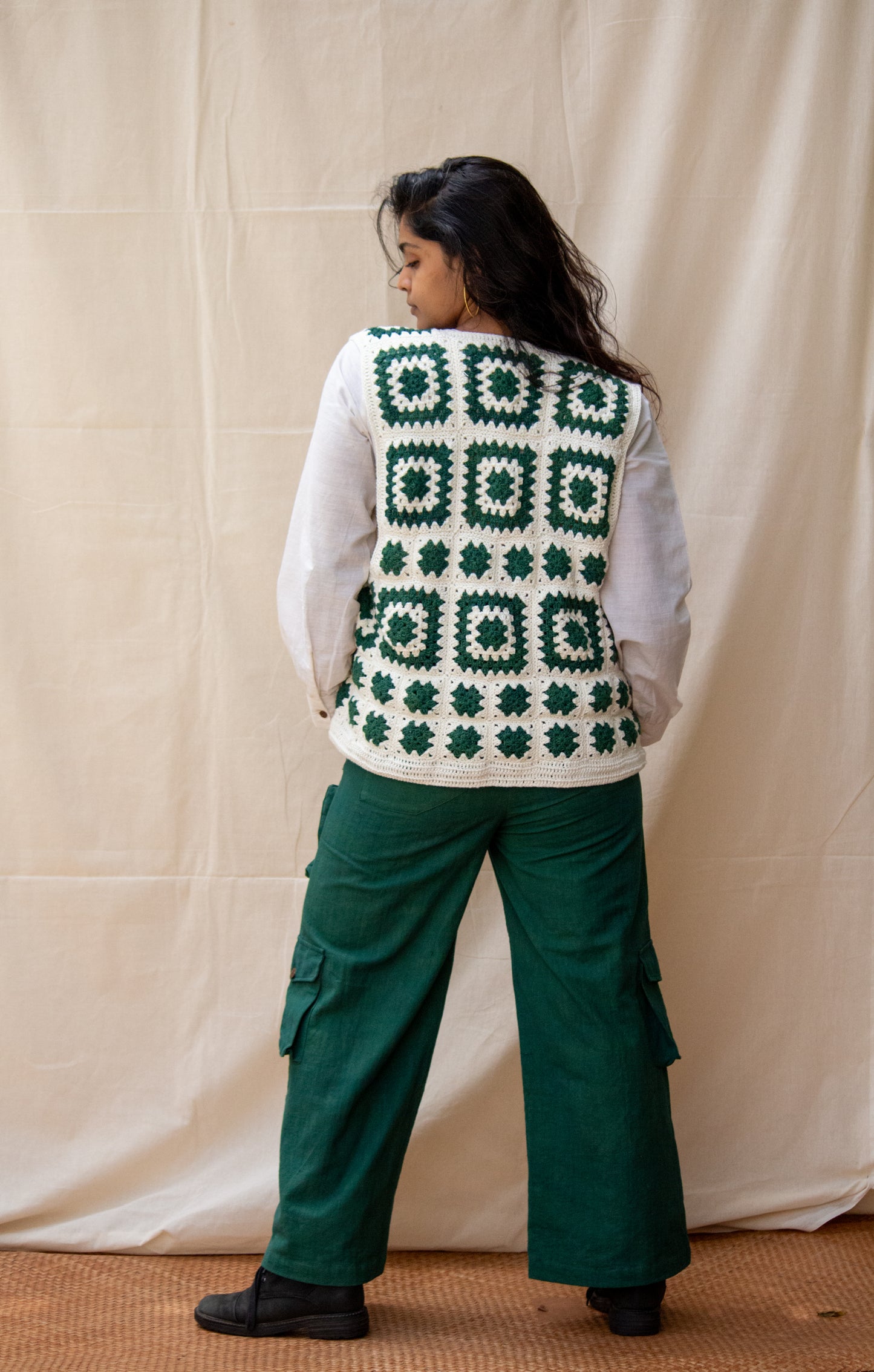 FLOAT CROCHET VEST