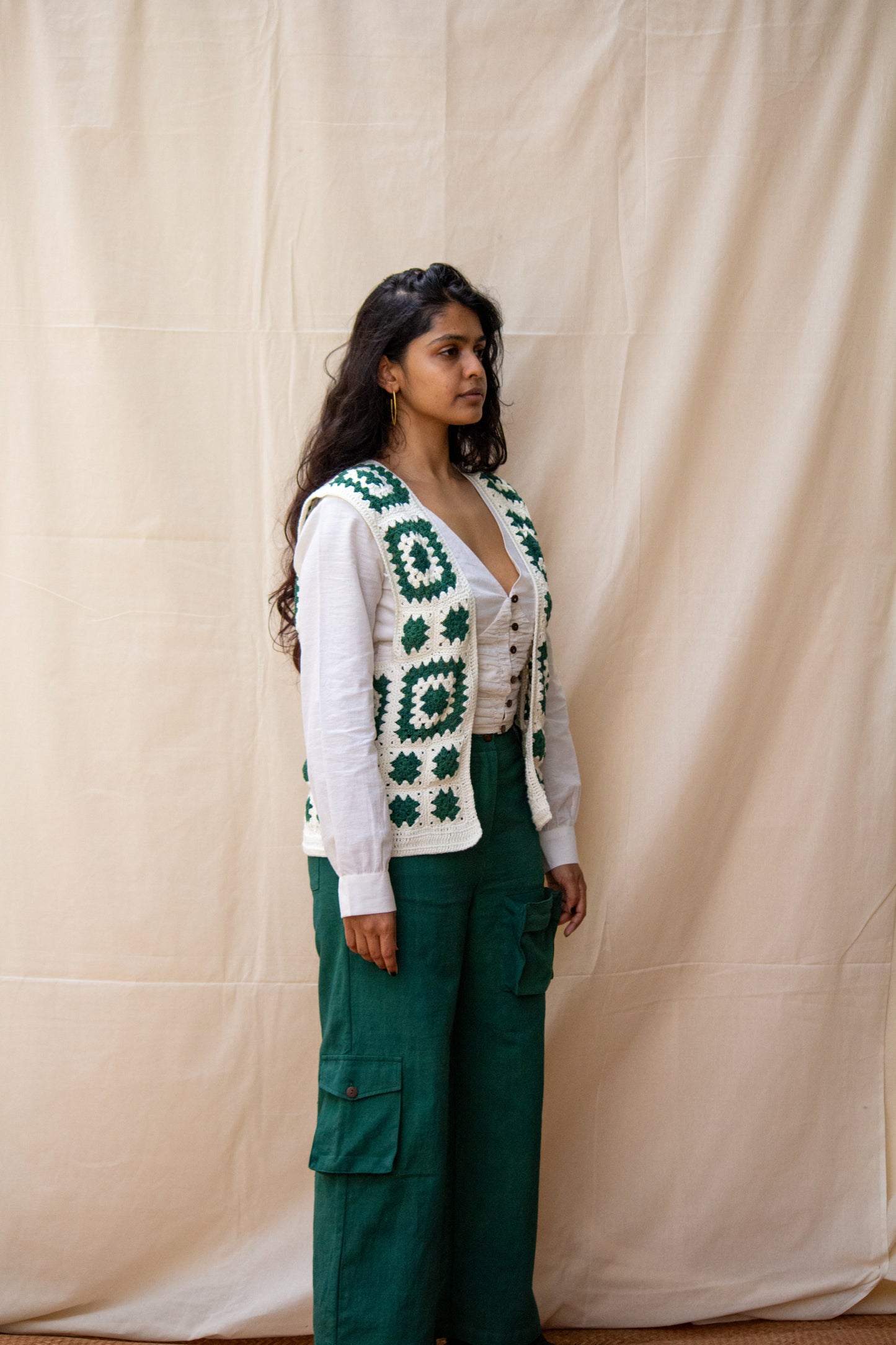FLOAT CROCHET VEST