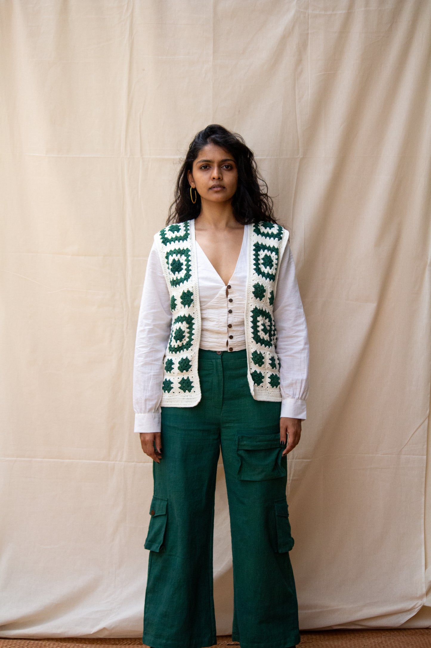FLOAT CROCHET VEST