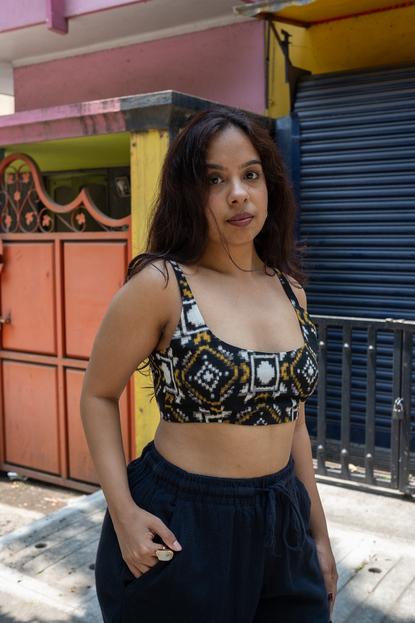 RANGOLI BRALETTE TOP