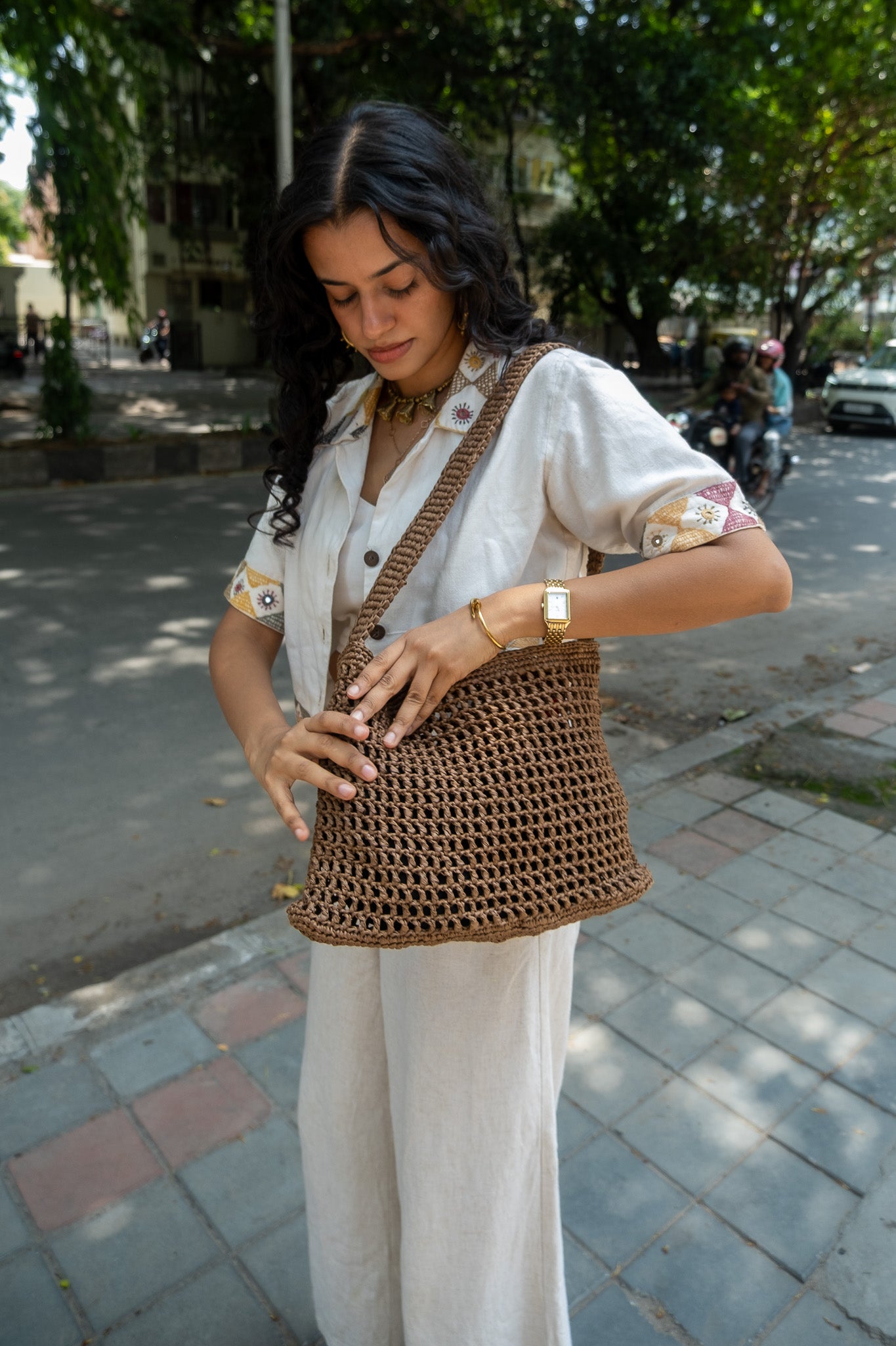 RAFFIA EVERYDAY BAG