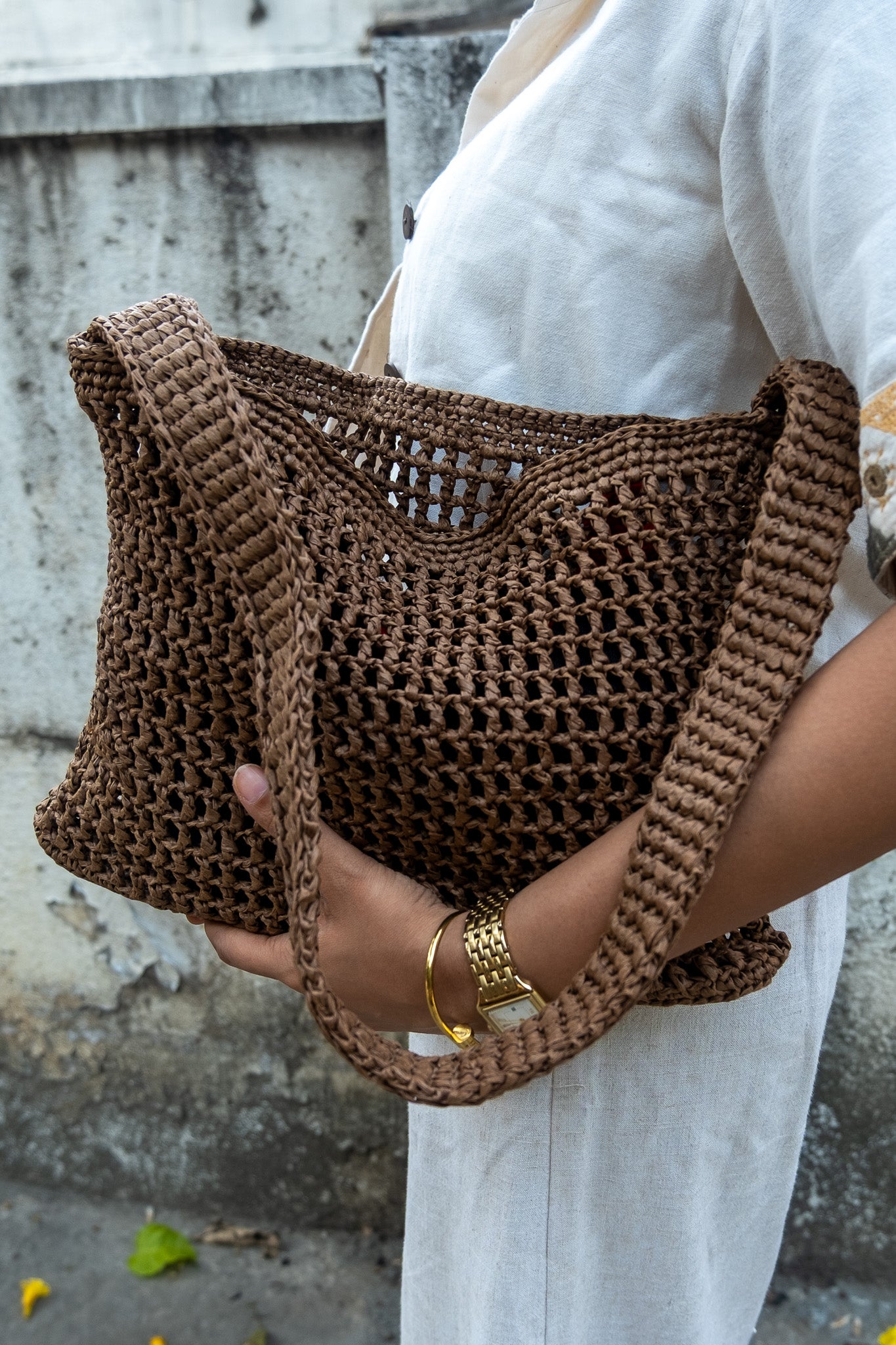 RAFFIA EVERYDAY BAG