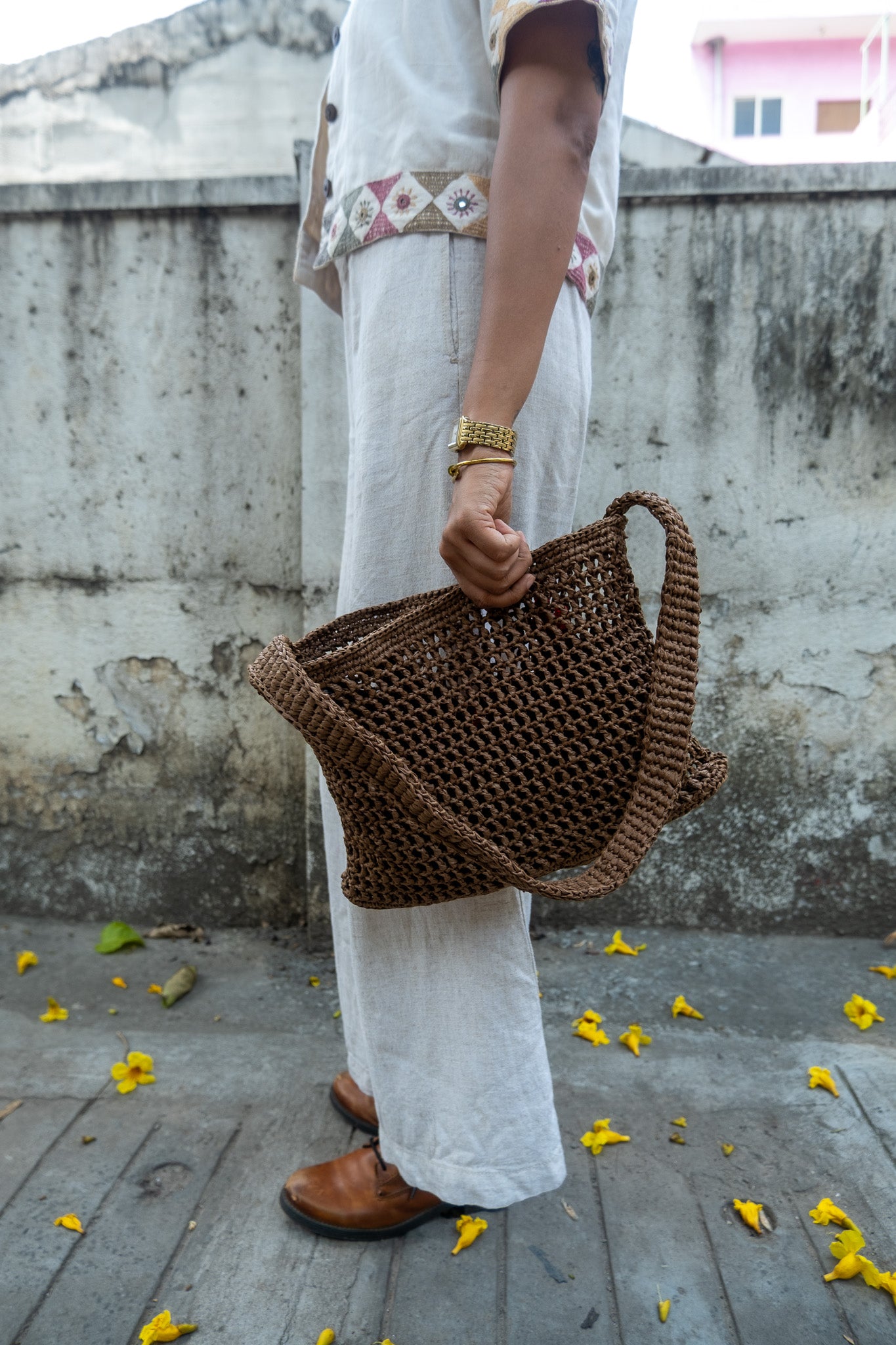 RAFFIA EVERYDAY BAG