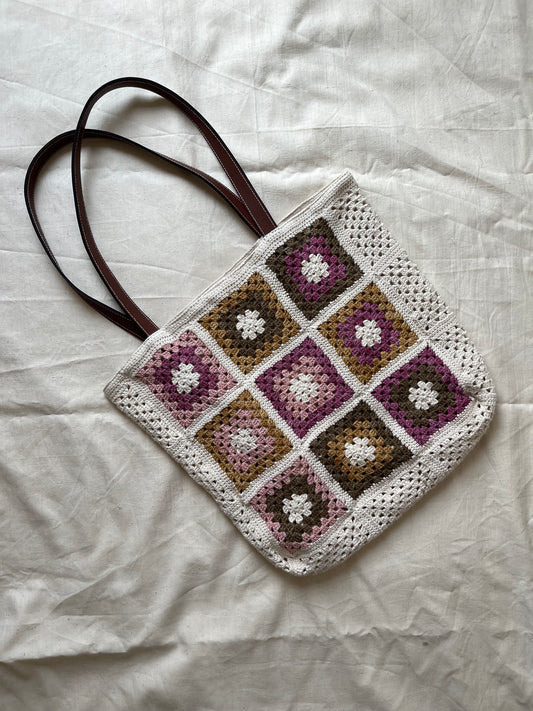 Crochet XL Tote Bag